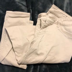 Hollister skinny khaki pants